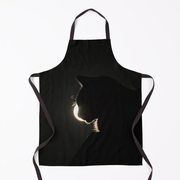 Item preview, Cat Moon - Cat silhouetted by a Blue Super Moon designed and sold by Blue Pacific Fury.