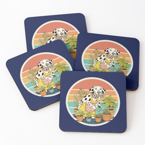 Item preview, Funny Dalmatian Dog Gardener designed and sold by Kolekzion.