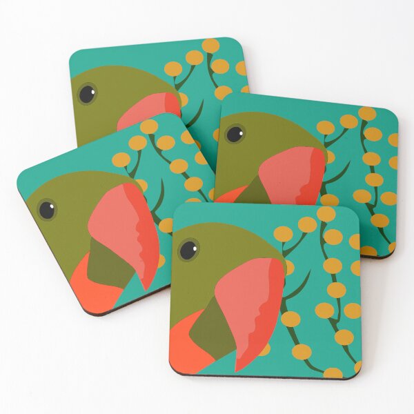 Item preview, peeping parrot designed and sold by The Iconic Aussie.