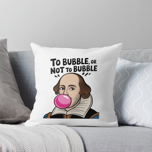 Item preview, Playful Shakespearean Figure | Funny Bubblegum  designed and sold by Colorful-Garden.