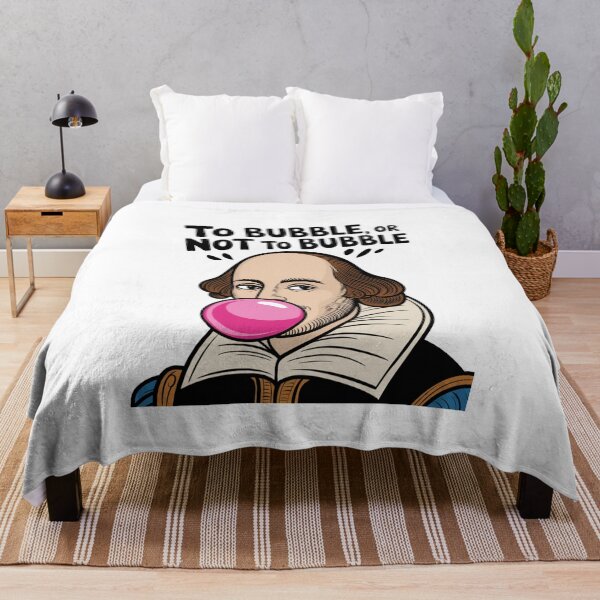 Item preview, Playful Shakespearean Figure | Funny Bubblegum designed and sold by Colorful-Garden.