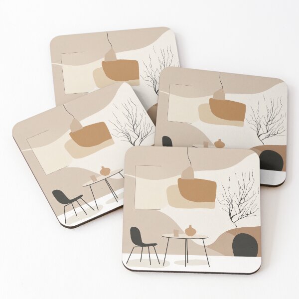 Item preview, Abstract Scandinavian Shapes 2 designed and sold by Cyplyer007.