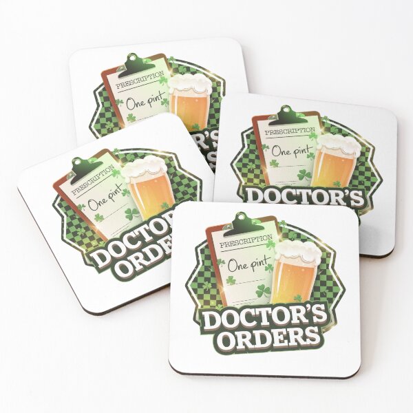 Item preview, Doctor's Orders - One Pint designed and sold by catthemedic.