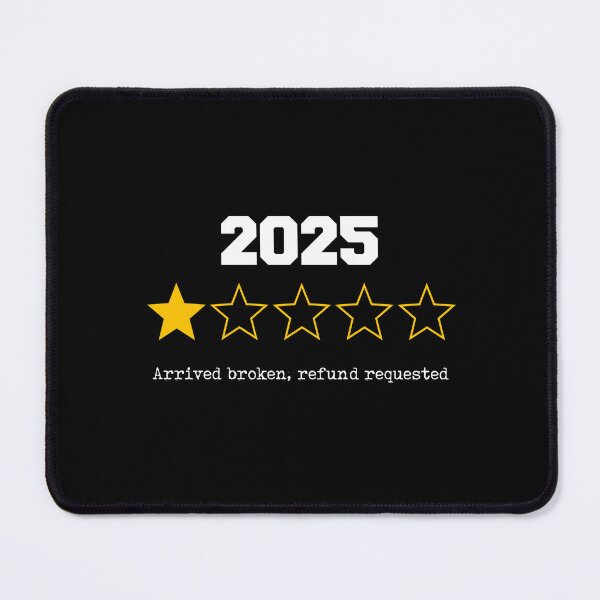 Item preview, 2025 One-Star Review Broken Delivery, Refund Requested Humour Funny designed and sold by w1ckerman.
