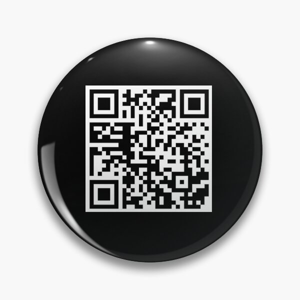 Item preview, Send to Crush QR Code |Sticker| RickRoll designed and sold by SeaNympth.