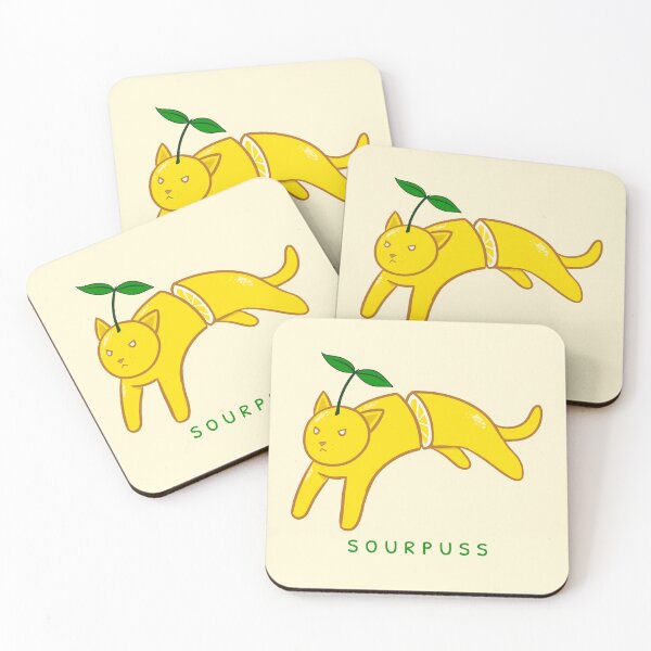 Item preview, Sour Lemon Kitty designed and sold by rornelson.