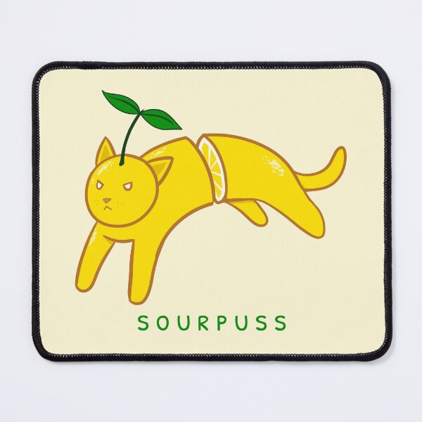 Item preview, Sour Lemon Kitty designed and sold by rornelson.