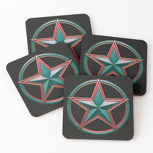 Item preview, Green Pentacle Circle Star Design designed and sold by FroggyFly Designs.