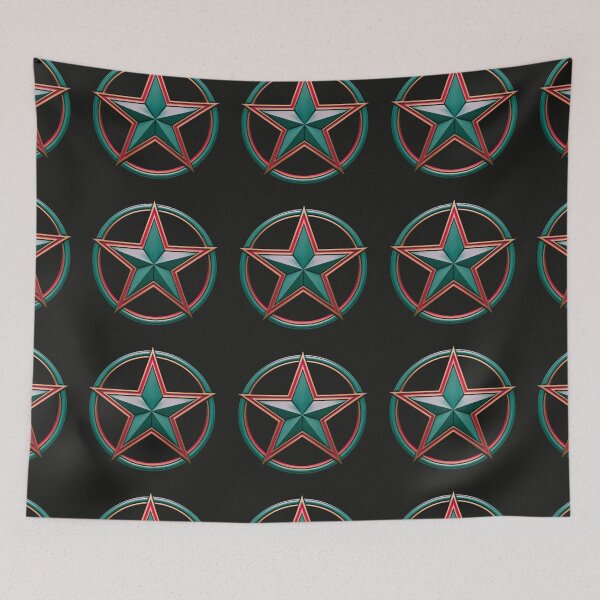 Item preview, Green Pentacle Circle Star Design designed and sold by FroggyFly Designs.