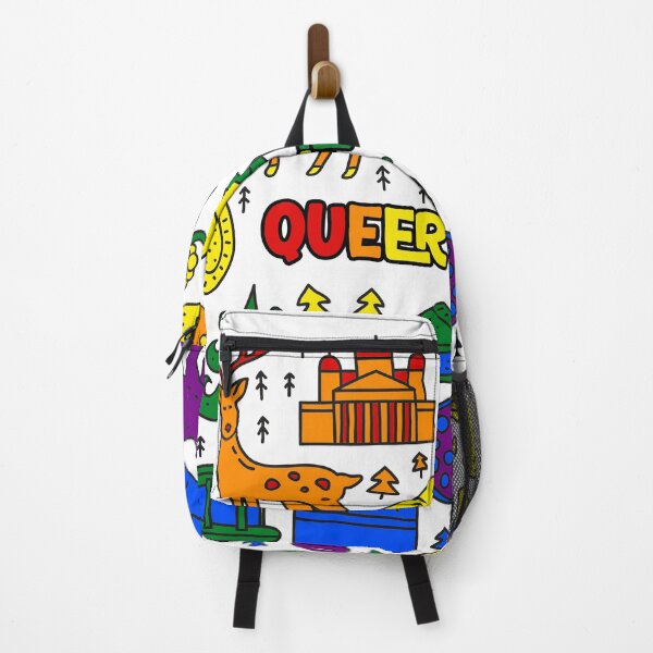 Item preview, Queer Finland LGBT culture rainbow reindeer flag fish food designed and sold by incurablehippie.