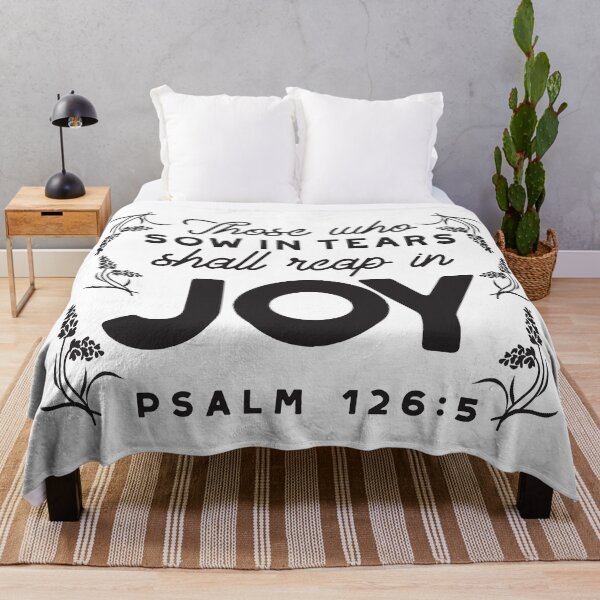 Item preview, Psalm 126:5 Bible Verse – Sow in Tears, Reap in Joy designed and sold by FlinArt.