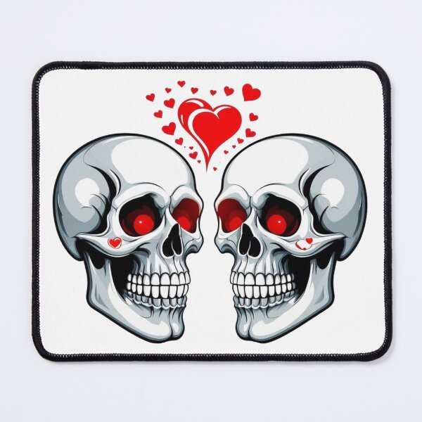 Item preview, Skulls in Love designed and sold by Catherine Harrison.