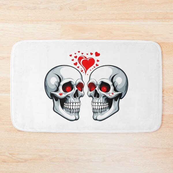 Item preview, Skulls in Love designed and sold by Catherine Harrison.