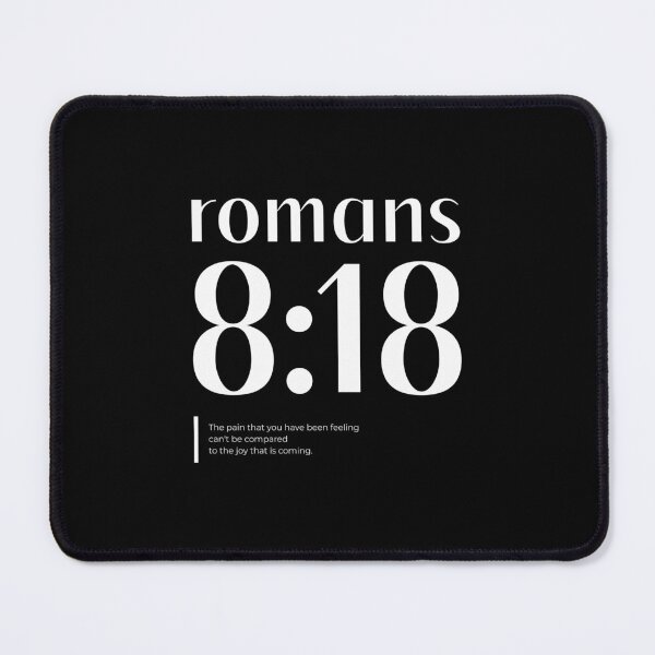 Item preview, bible scripture for encouragement Romans 8:18 designed and sold by KlitosClan.