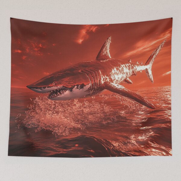 Item preview, Abstract Alley Shark designed and sold by TombGear.