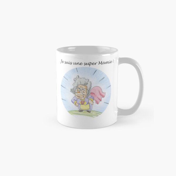 Aperçu de l'œuvre Je suis une super Mamie ! créée et vendue par DrawingRage.