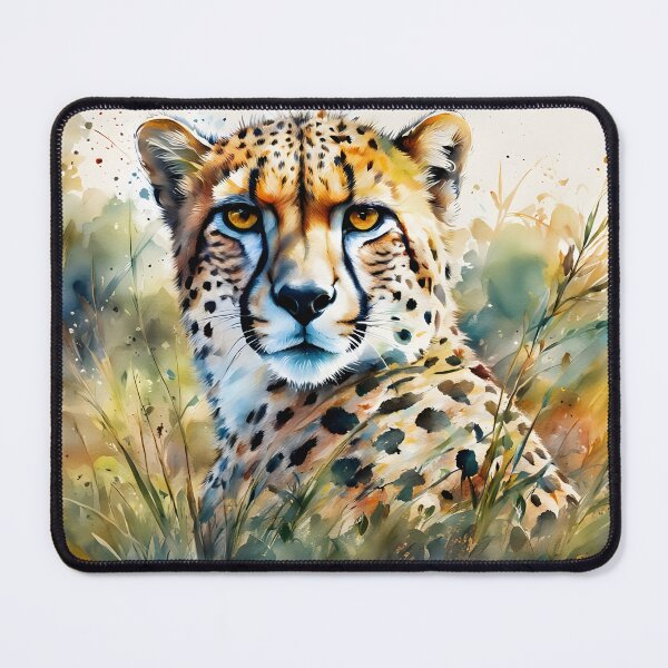 Item preview, Cheetah – Big Cats, Watercolour World Wildlife designed and sold by Country-Artist.