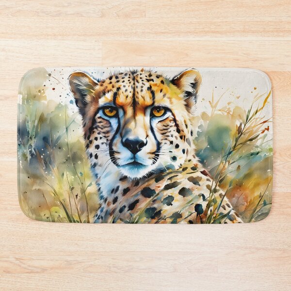 Item preview, Cheetah – Big Cats, Watercolour World Wildlife designed and sold by Country-Artist.