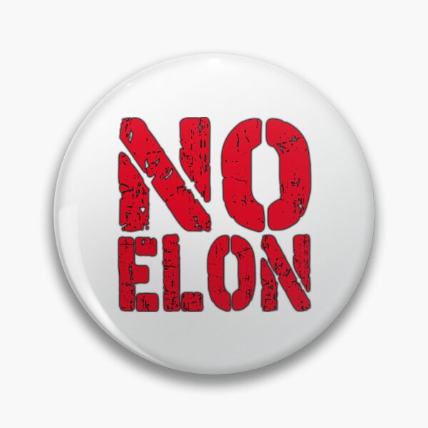 Item preview, NO ELON!  anti elon, no elon musk, no musk, Anti-Elon Musk Bumper Decal For elon musk haters! red designed and sold by ramwebroom.