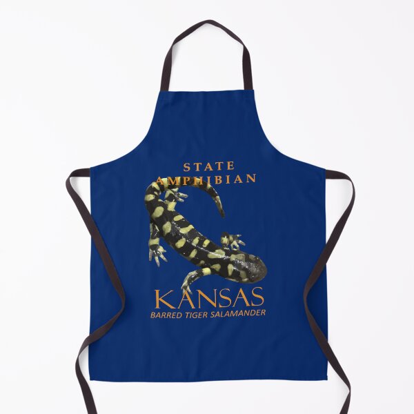 Item preview, Kansas Territory Amphibian The Barred Tiger Salamander designed and sold by taiche.