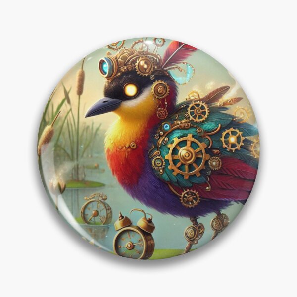 Item preview, Steampunk Wattled Jacana designed and sold by Sillytoe.