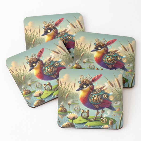 Item preview, Steampunk Wattled Jacana designed and sold by Sillytoe.
