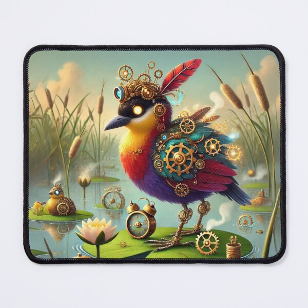 Item preview, Steampunk Wattled Jacana designed and sold by Sillytoe.