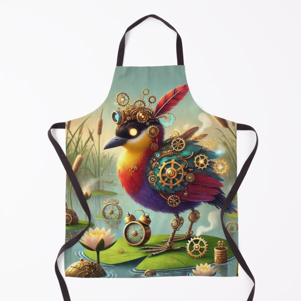 Item preview, Steampunk Wattled Jacana designed and sold by Sillytoe.