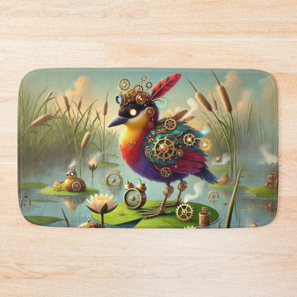 Item preview, Steampunk Wattled Jacana designed and sold by Sillytoe.