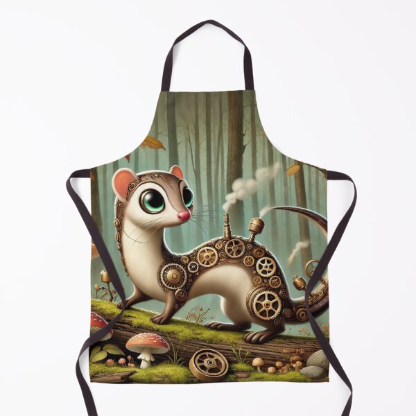 Item preview, Steampunk Weasel designed and sold by Sillytoe.