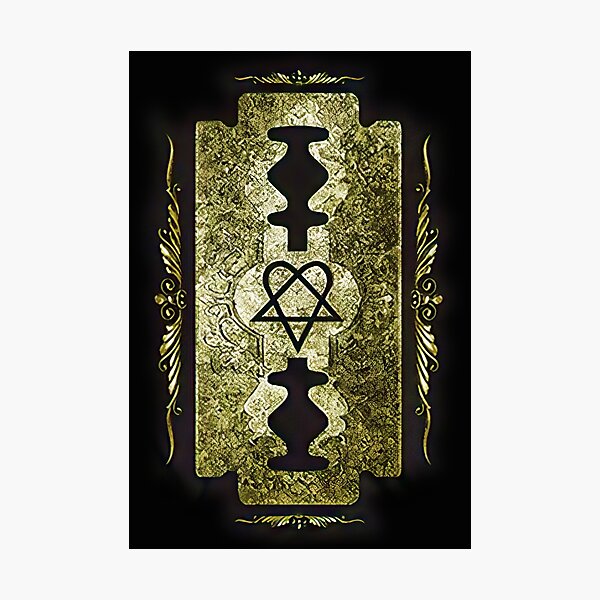 Aperçu de l'œuvre LUI--Razorblade__ créée et vendue par MusicVibesTee.