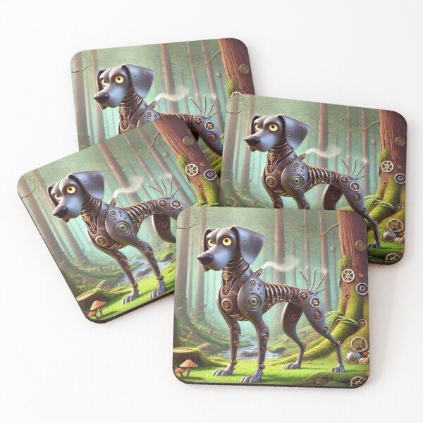 Item preview, Steampunk Weimaraner designed and sold by Sillytoe.