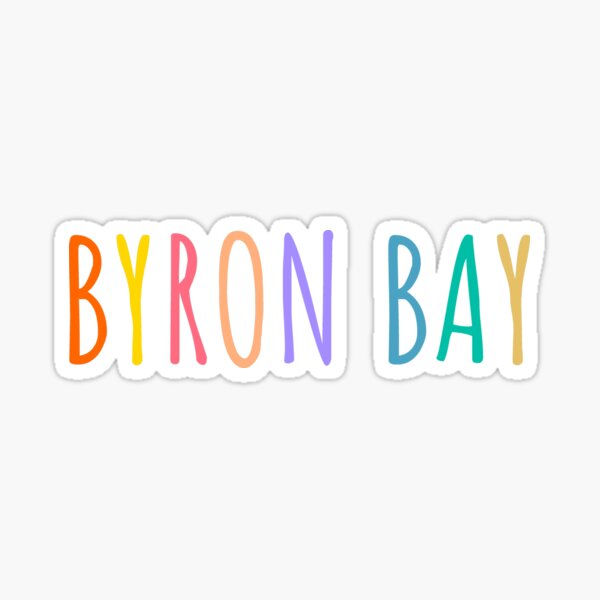 Item preview, Byron Bay words designed and sold by LoveLabDesign.