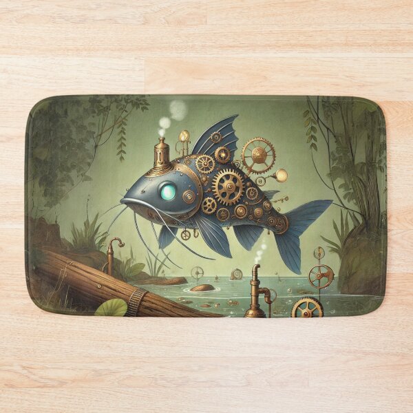 Item preview, Steampunk Wels Catfish designed and sold by Sillytoe.