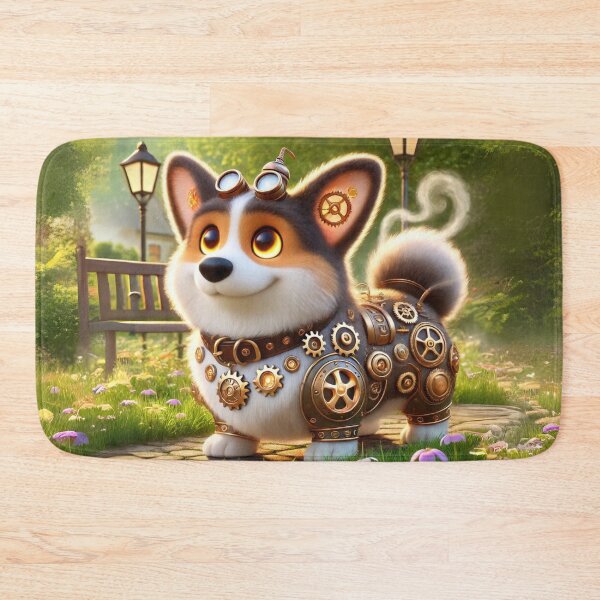 Item preview, Steampunk Welsh Corgi designed and sold by Sillytoe.