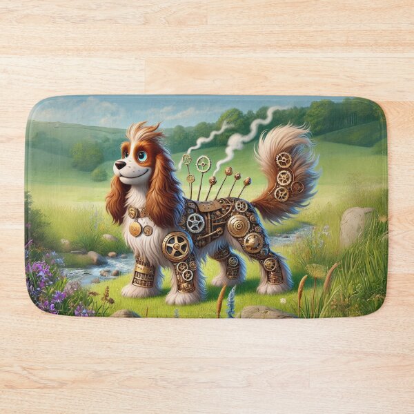 Item preview, Steampunk Welsh Springer Spaniel designed and sold by Sillytoe.