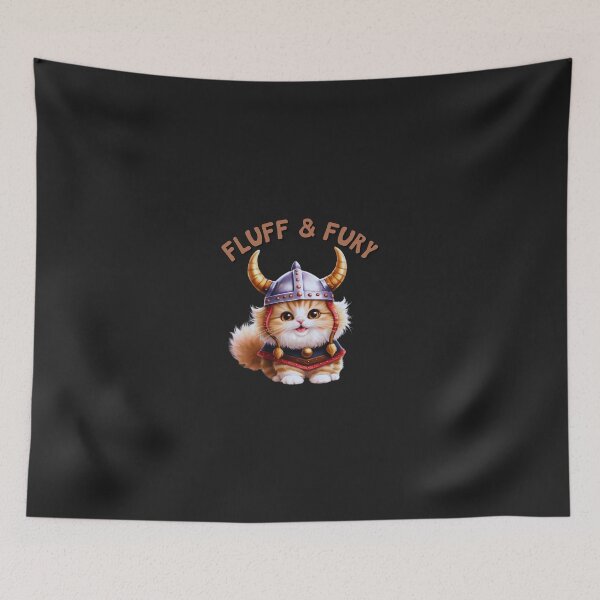Item preview, The Viking kitten designed and sold by PrettyDecor.