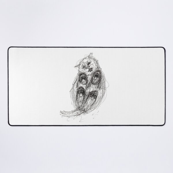 Item preview, Abstract Cat Scribbling- Surreal Scribble Art designed and sold by DipakSonarArt.