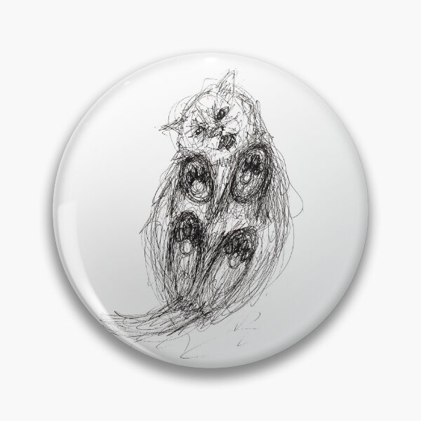 Item preview, Abstract Cat Scribbling- Surreal Scribble Art designed and sold by DipakSonarArt.