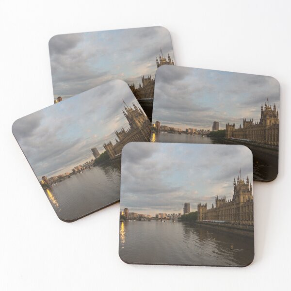 Item preview, London Sunset with River Thames and the Palace of Westminster designed and sold by Georgia Mizuleva.