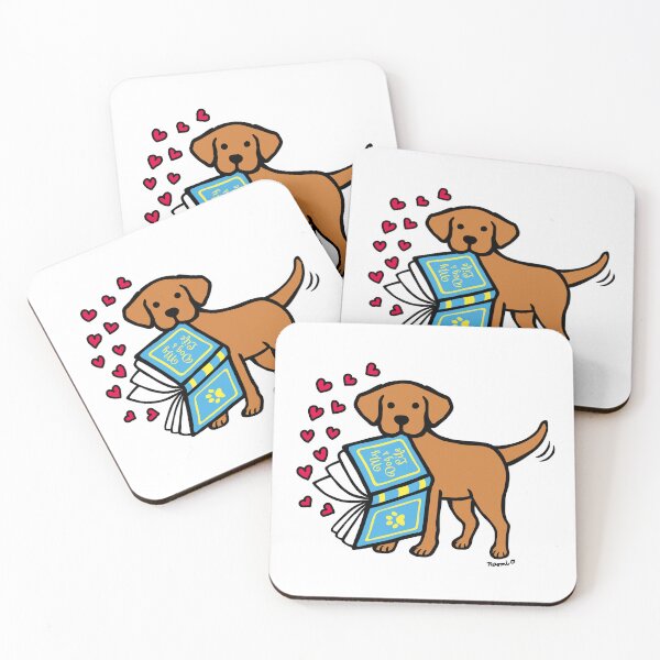 Item preview, Fox Red Labrador Book Of Love designed and sold by HappyLabradors.