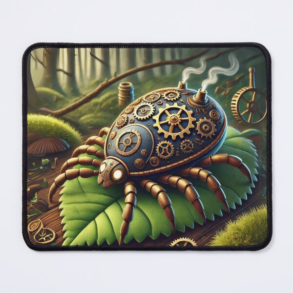 Item preview, Steampunk Western Blacklegged Tick designed and sold by Sillytoe.