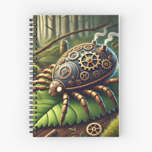 Item preview, Steampunk Western Blacklegged Tick designed and sold by Sillytoe.