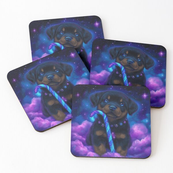 Item preview, Rottweiler In Whimsical World designed and sold by Nocturne  Paws.