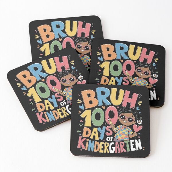 Item preview, Celebrating 100 Days of Kindergarten with Fun and Colorful Design designed and sold by love3617.