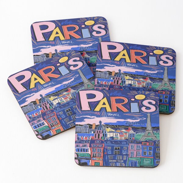 Item preview, Paris France French - "Embrace the Enchantment of Paris" designed and sold by stickercuffs.