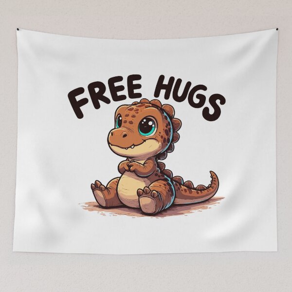 Item preview, T-Rex Cute Baby Dino Baby Hugs Gift designed and sold by Pineapple-Tree.