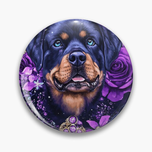 Item preview, Blingy Rottweiler Print designed and sold by Nocturne  Paws.