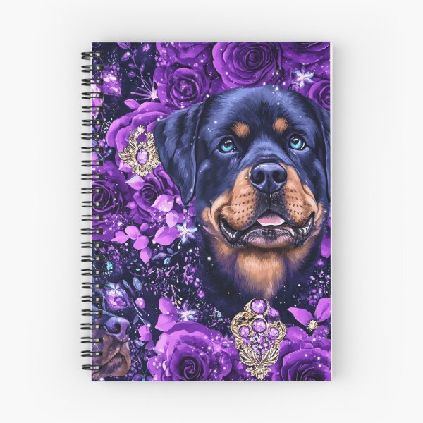 Item preview, Blingy Rottweiler Print designed and sold by Nocturne  Paws.