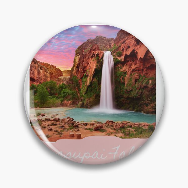 Item preview, Havasupai Falls. Mist me with that waterfall magic. designed and sold by trintae.